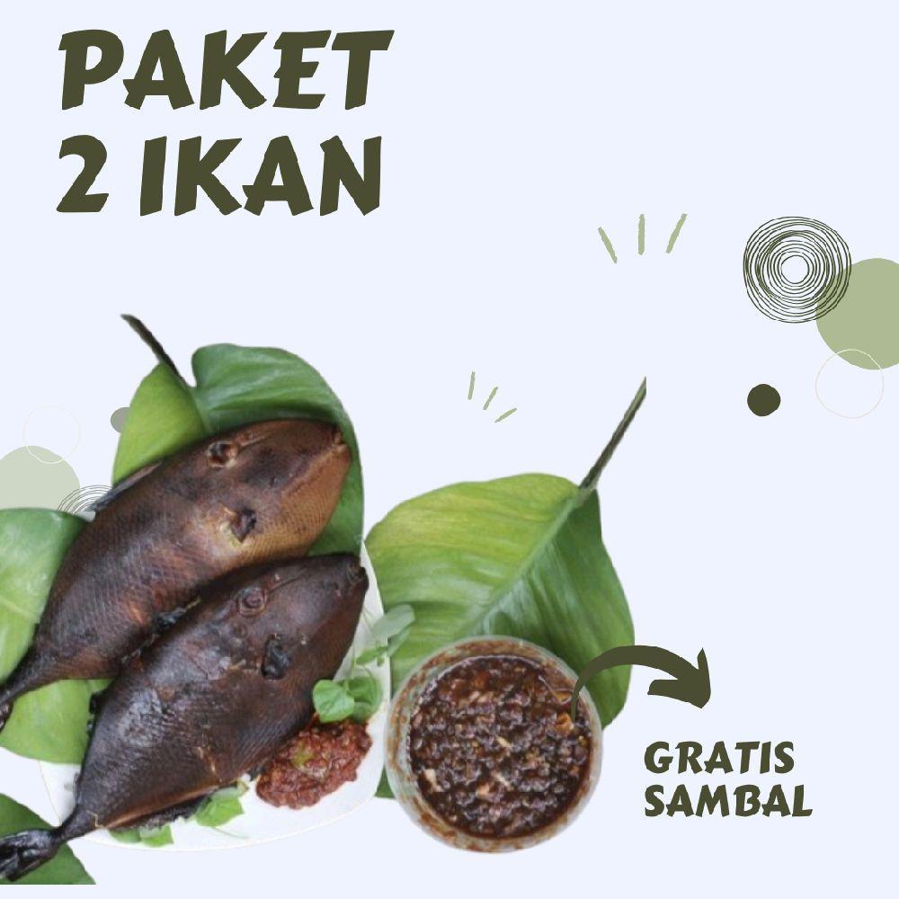 

Paket Flashsale 2 ikan ayam ayam laut smooked fish Gratis sambal instan pedas cocok makanan diet turun bb cepat tinggi protein