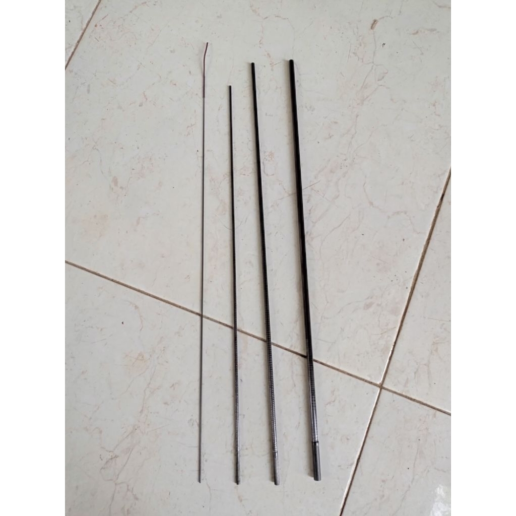 ujung tegek carbon 39 cm ruas pendek no 1 2 3 4