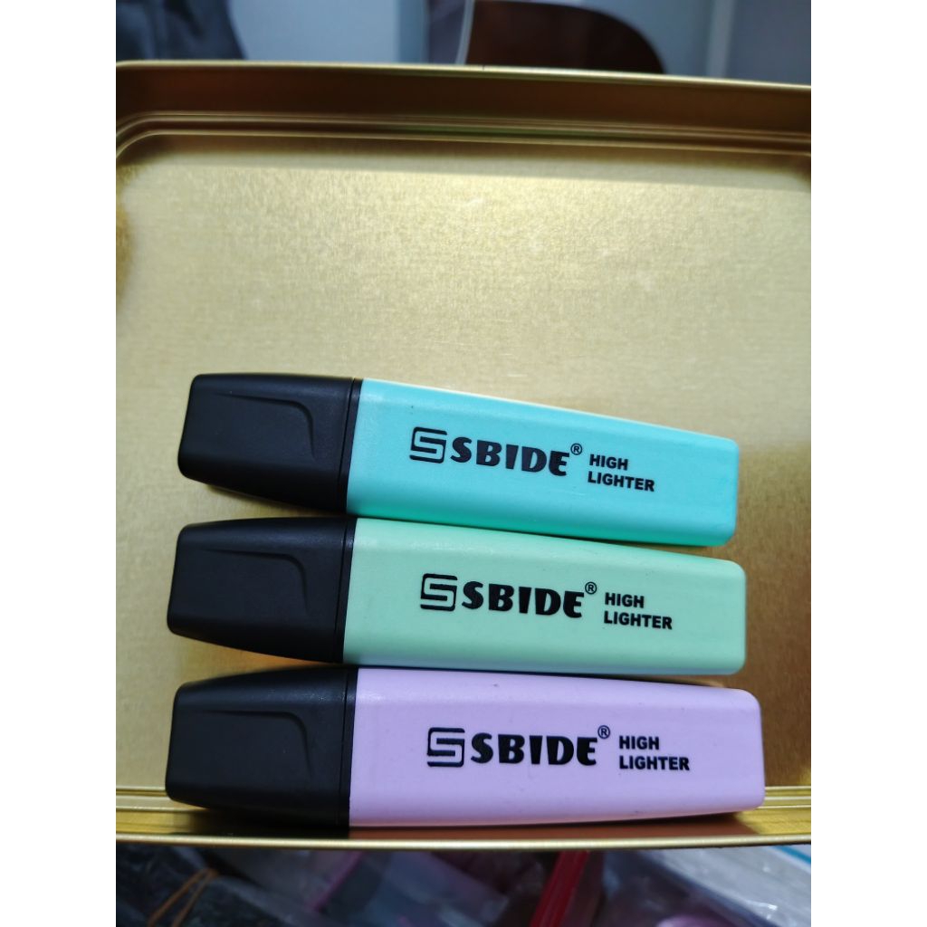 

[READY STOCK] STABILO SBIDE 1 SET ISI 3 PCS PAKET BUNDLING STABILO HIGHLIGHTER WARNA