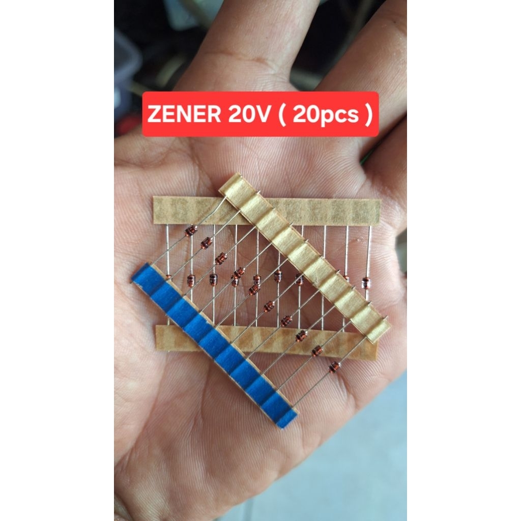 Zener 20v japan (20 pcs )
