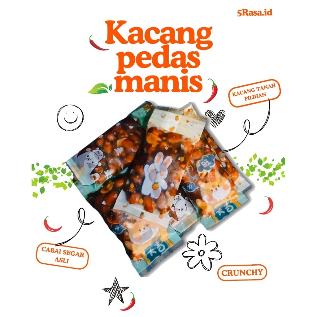

❤️ Hayyu Beauty ❤️ Kacang Pedas manis isi 10 pcs