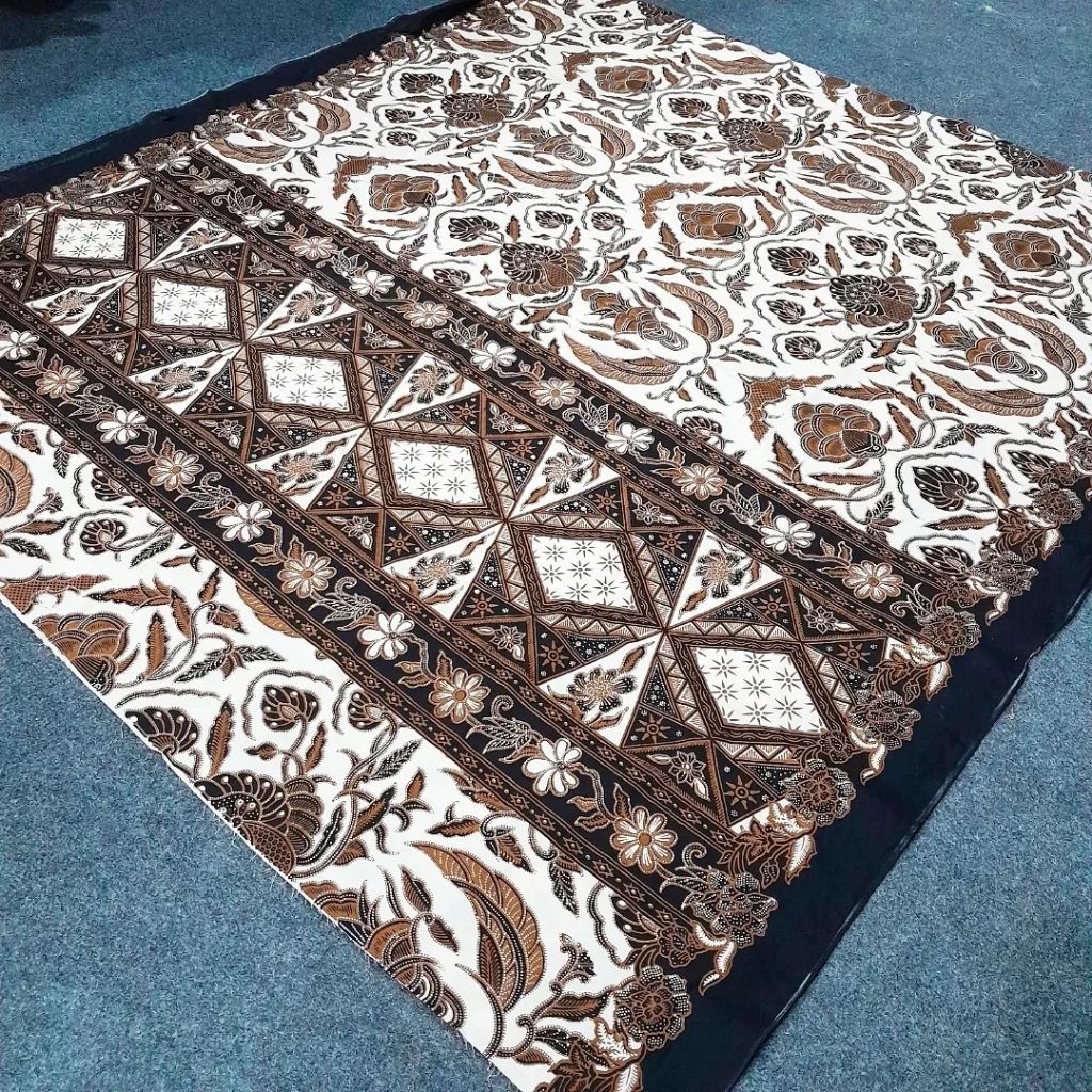 Kain Batik Katun Premium Motif Bunga
