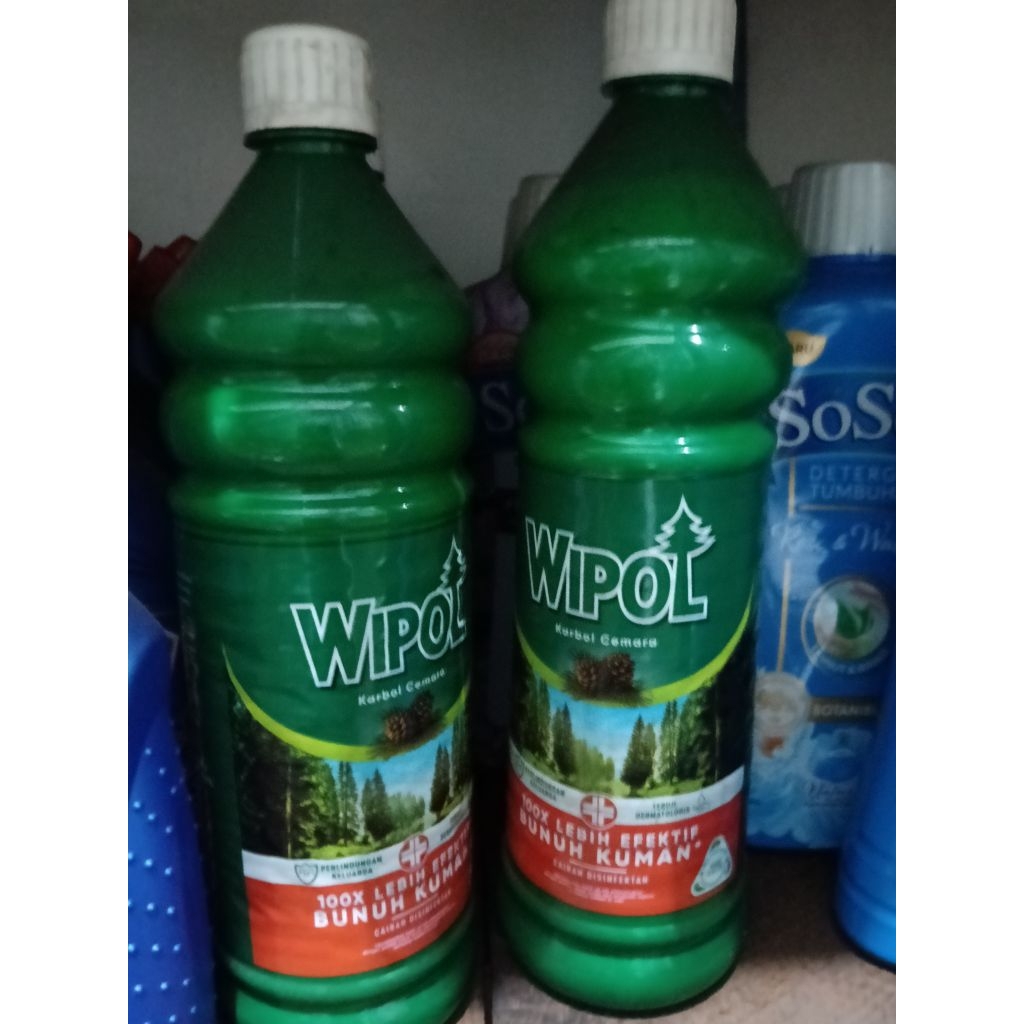 WIPOL KARBOL PEMBERSIH LANTAI 750ML. WIPOL KARBOL ANTIKUMAN. PEL ANTI SEPTIK. WIPOL CEMARA. WIPOL KA