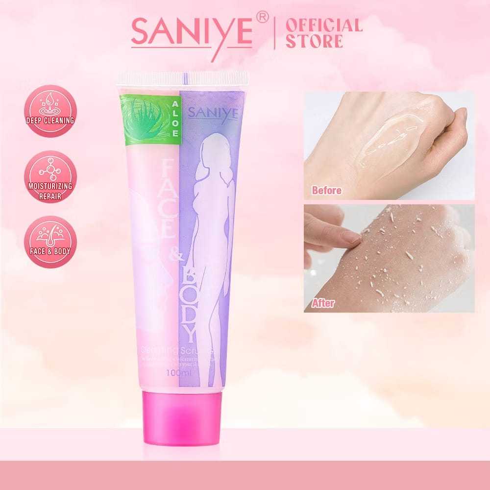❤️ MEMEY ❤️ SANIYE Skin Scrub Lotion R7082