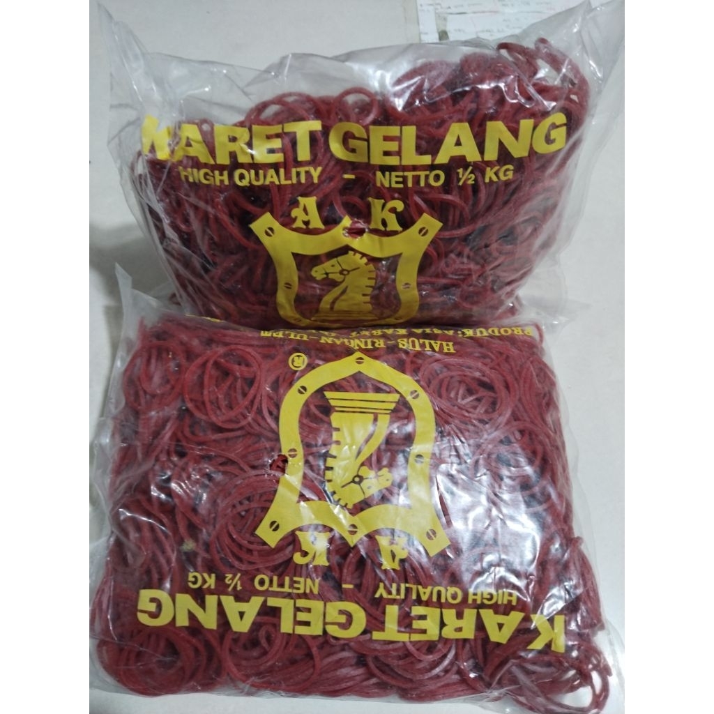 

Karet bulan / karet cabe 500g