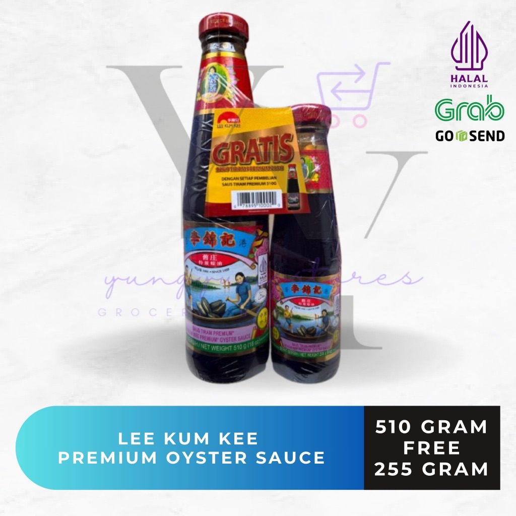 

[BANDED] Lee Kum Kee Premium Oyster Sauce / Saus Tiram Premium 510 gram FREE 255 gram