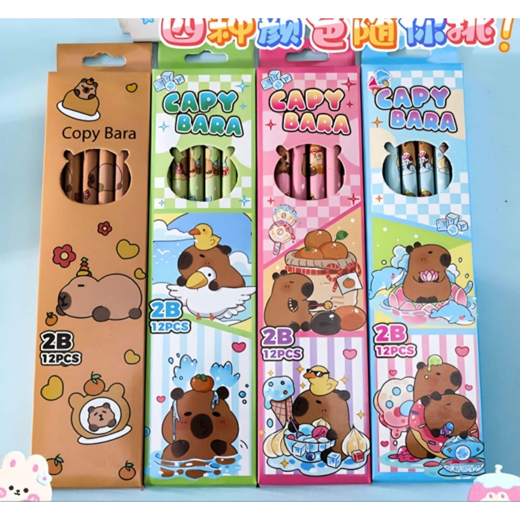 

1 LUSIN ( 12 KOTAK ) PENSIL 2B BABY THREE