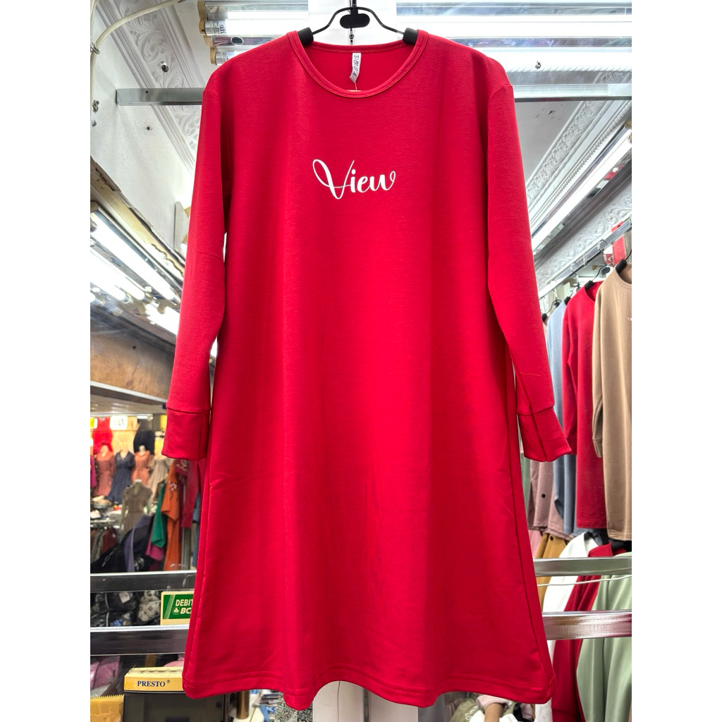 Tunik Wanita Import Kaos /Tunik Wanita Super Jumbo Import (Real Pic)