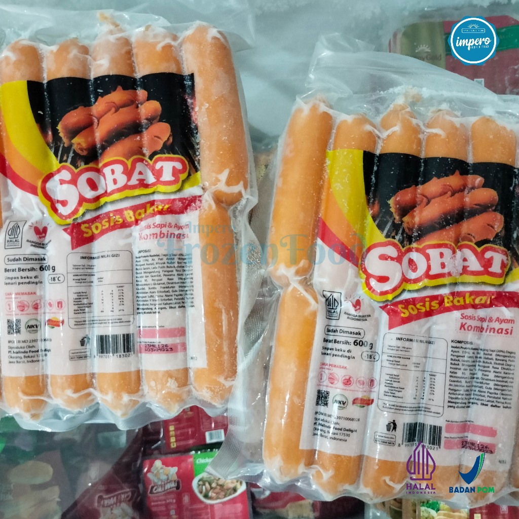 

Sobat Sosi Bakar Ayam Kombinasi 600gr Halal