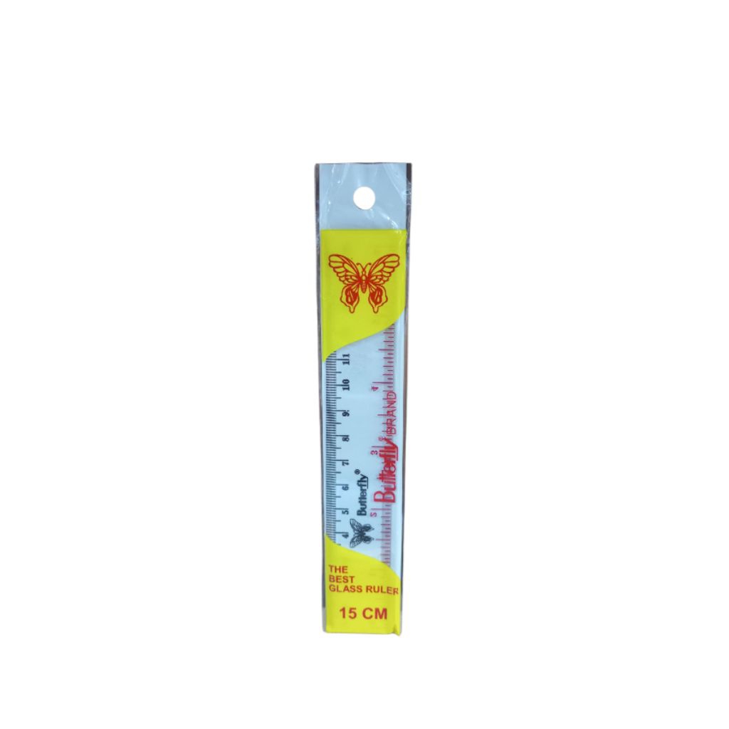

penggaris butterfly 15cm