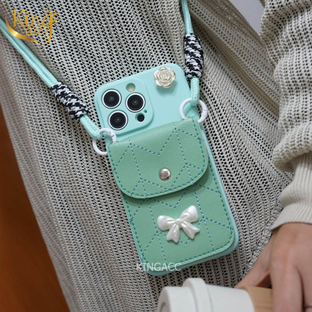 Case Dompet Lucu Untuk Hp OPPO VIVO REALME XIAOMI INFINIX IPHONE SAMSUNG - Bonibag Case