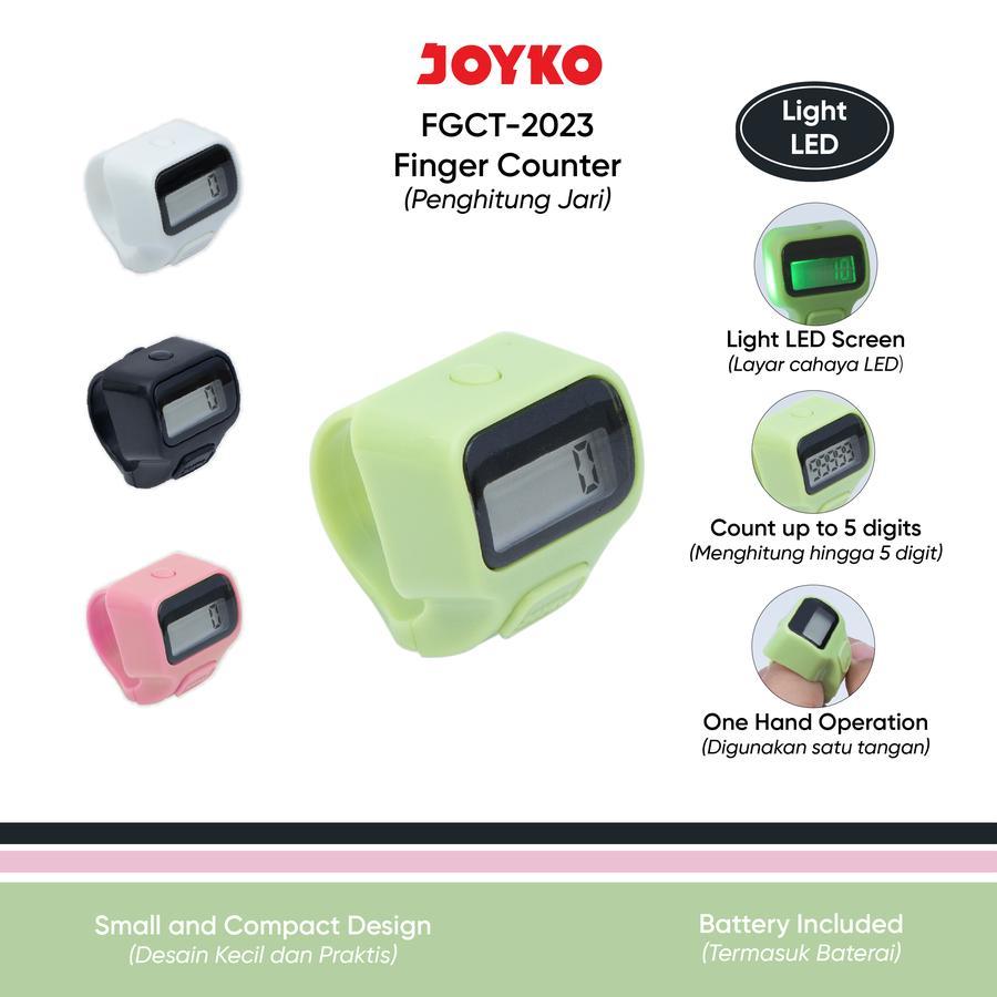 

Finger Counter Penghitung Jari Joyko FGCT-2023 Light LED