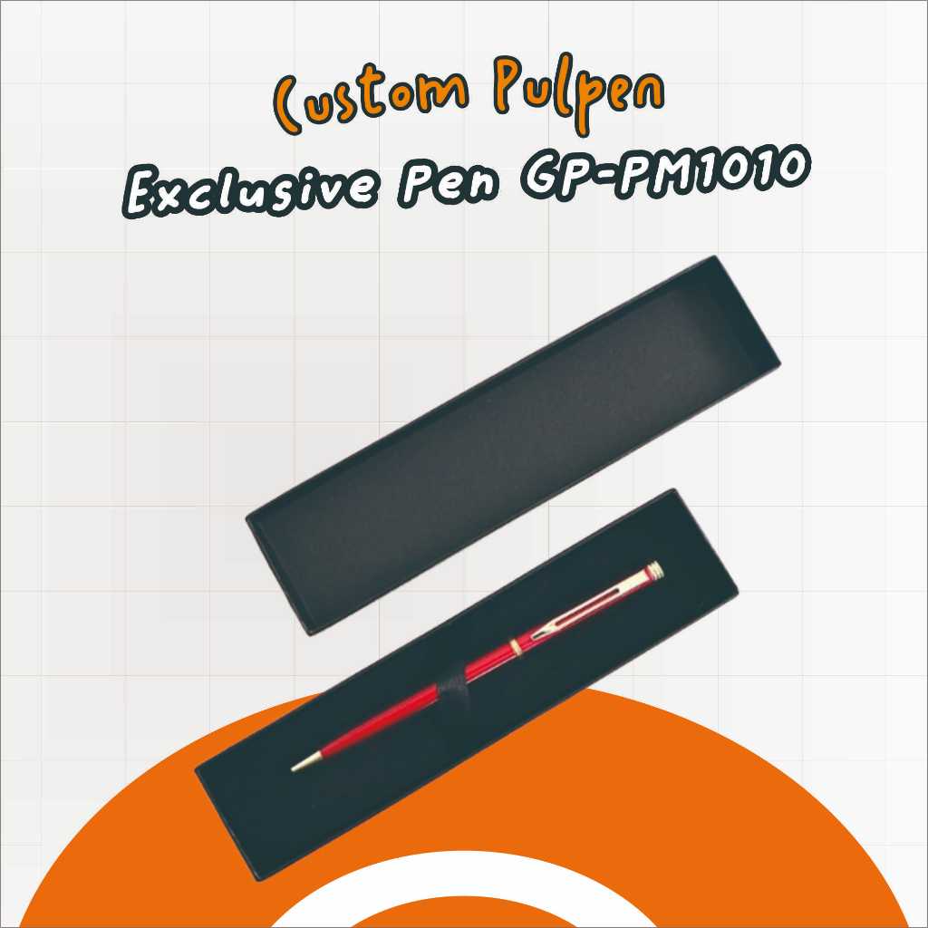 

Pulpen Mewah Eksklusif Promosi | FREE GRAFIR NAMA DAN LOGO | Hadiah Acara Perusahaan - Exclusive Pen GP-PM1010