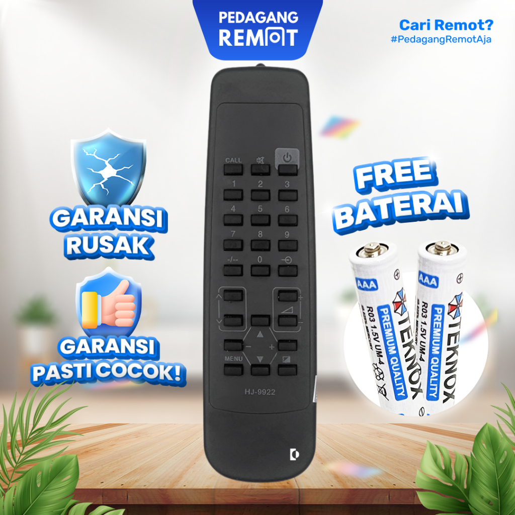 Remot Remote TV Toshiba Tabung Bomba CT-9922