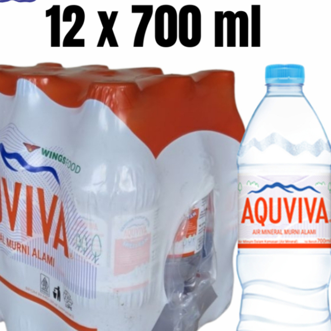 

AQUAVIVA 700ML 1PAK ISI 12BOTOL