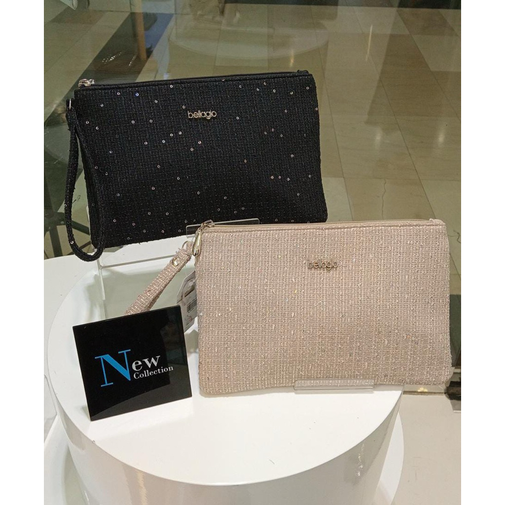 Disc Clutch / Hand Bag Bellagio Original (TANYAKAN STOK SEBELUM CO)