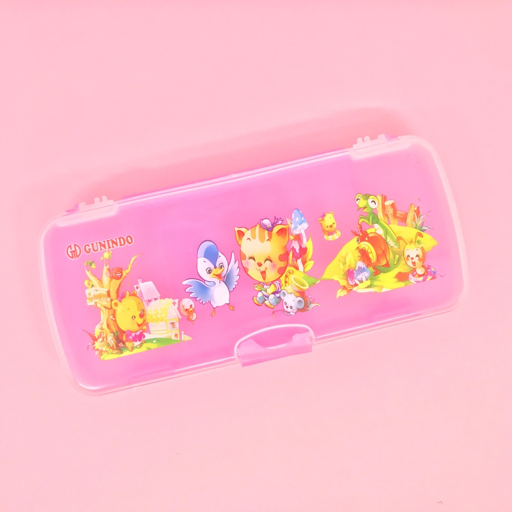 

Tempat Pensil Plastik Fancy Pink Animal