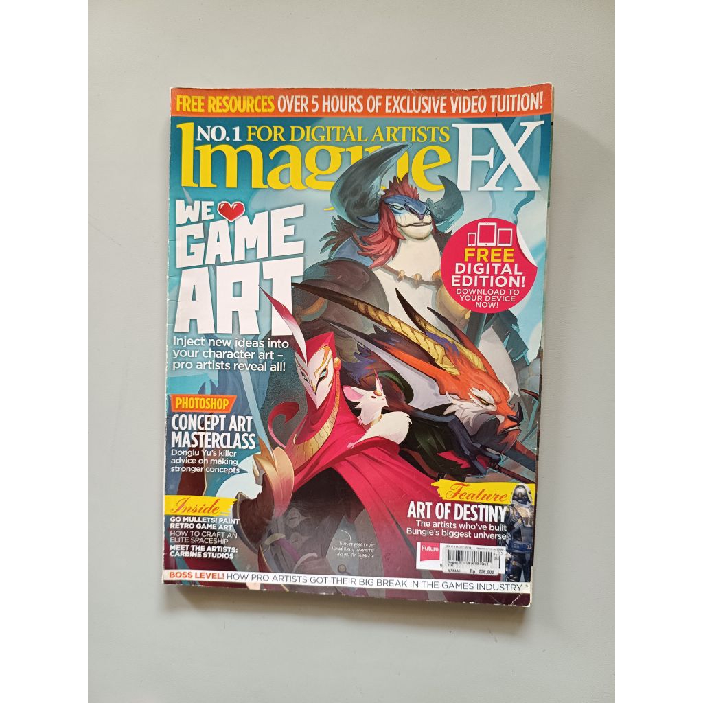 MAJALAH IMAGINE FX ISSUE 115 DEC 2014 WE GAME ART