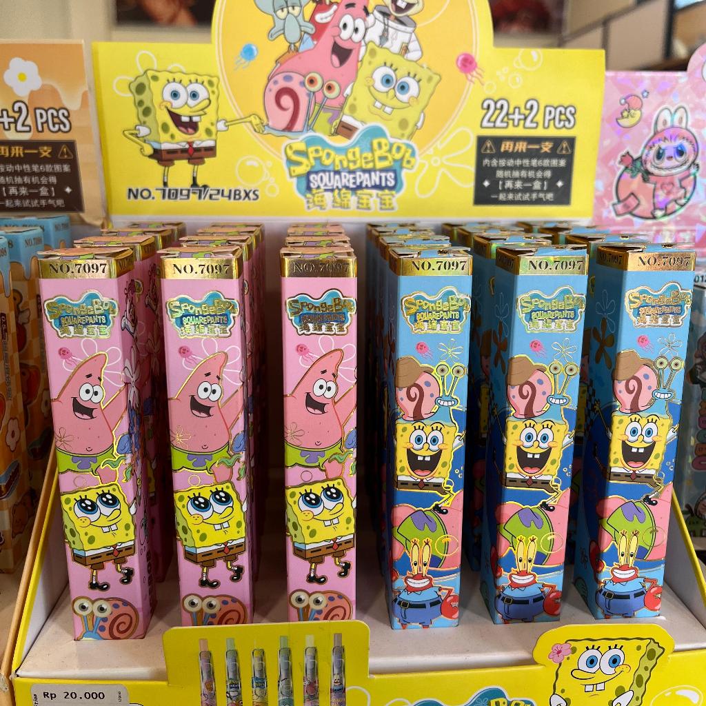 

Mystery Gel Pen SpongeBob SquarePants Misteri Bolpoin Random