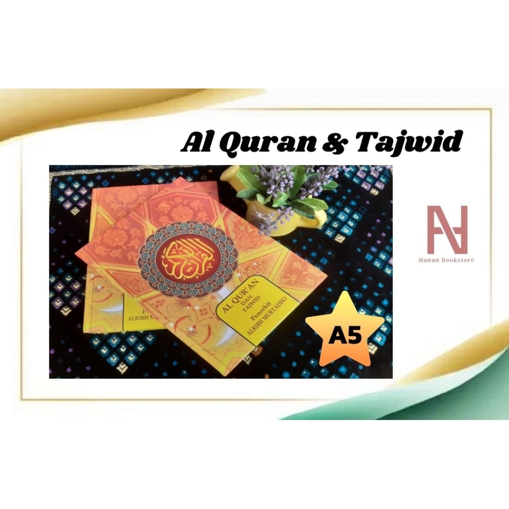 AL QURAN DAN TAJWID UKURAN KECIL A5 - AL QURAN TANPA TERJEMAHAN - AL QURAN BIASA KECIL