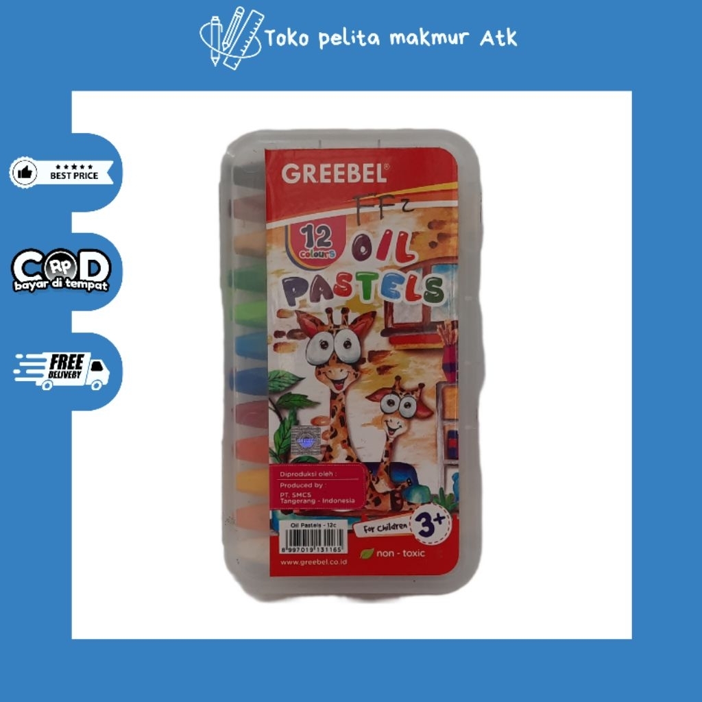 

CRAYON GREEBEL 12 WARNA