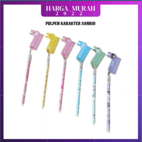 

PULPEN SANRIO MOTIF SISIR / PULPEN SANRIO MOTIF CERMIN LOTSO / PULPEN SANRIO MOTIF SKATEBOARD