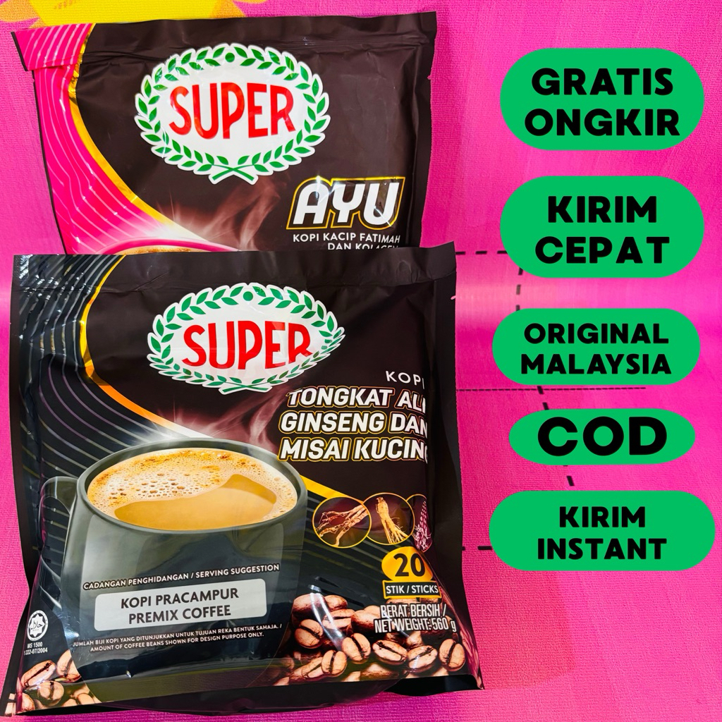 

Kopi Super Power dan Super Ayu / Kopi Malaysia / Kopi Super Malaysia