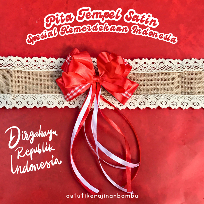 

READY STOCK Pita Spesial Kemerdekaan Indonesia Pita Ribbon Dirgahayu RI Kemerdekaan RI Indonesia Independence Day Merdeka HUT Bendera Republik Indonesia Hampers Souvenir Kado BANYAK BONUS