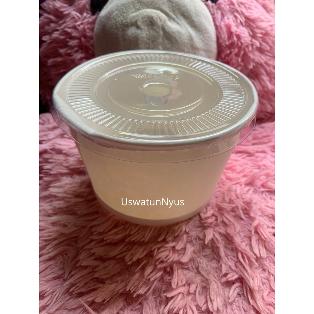 Rice bowl nesto Paper bowl/Rice bowl/kertas makanan/kertas makan bulat 800 ml (25 biji)