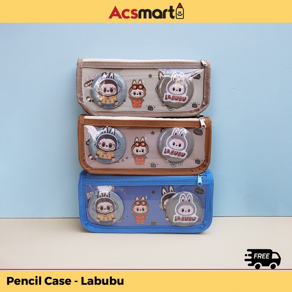 

ACSmart - Kotak Pensil Labubu lucu | Labubu Pencil Case [R392]