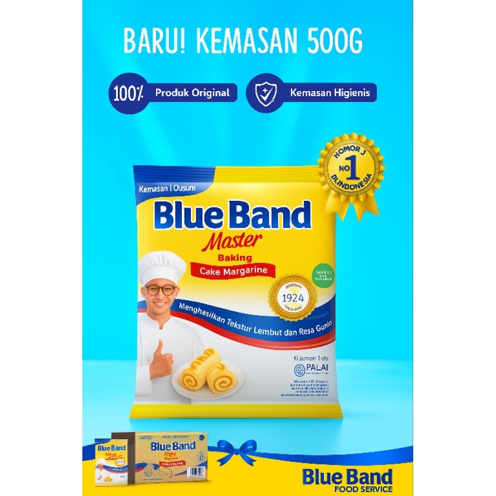 

Blueband master 500 gr margarine cake // bahan kue