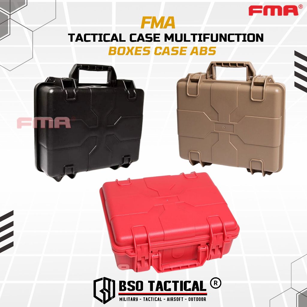 Koper Outdoor FMA Tactical Case Safety Box Multifungsi with Precut Foam