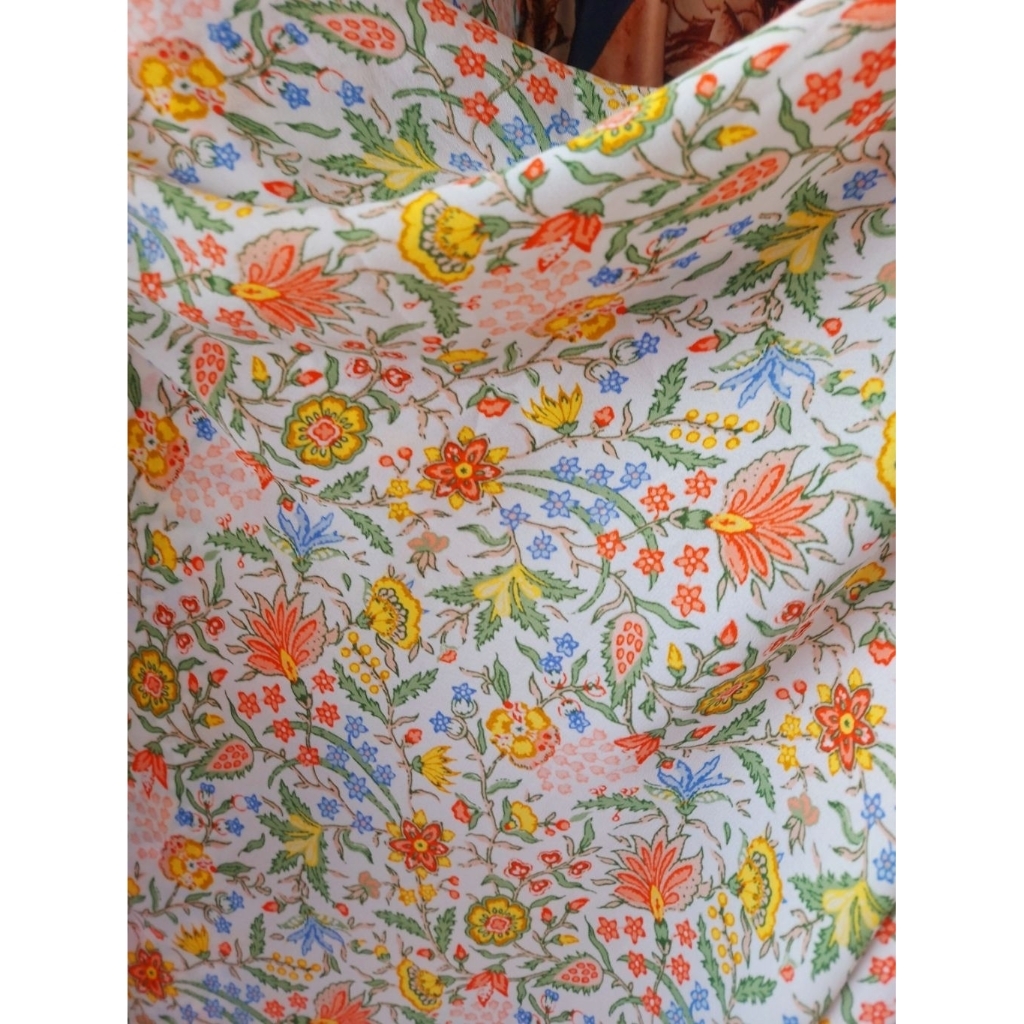 kain crepe zara motif bunga  - kain crepe zara premium  - kain crepe zara butik  - kain crepe zara