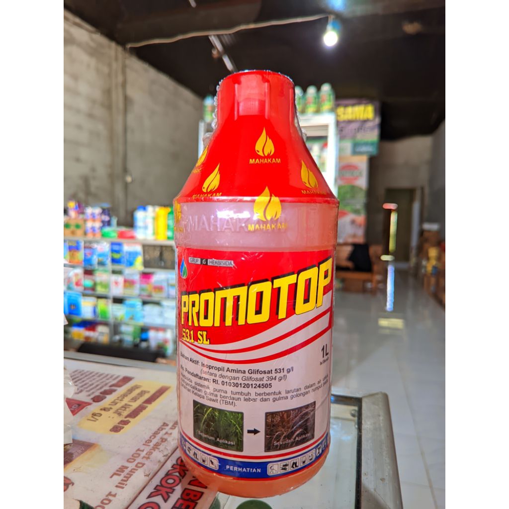 HERBISIDA PROMOTOP 531 SL (1 LITER) - RACUN RUMPUT SISTEMIK