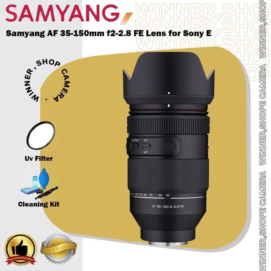 Samyang AF 35-150mm f2-2.8 FE Lens for Sony E Samyang AF 35-150 mm