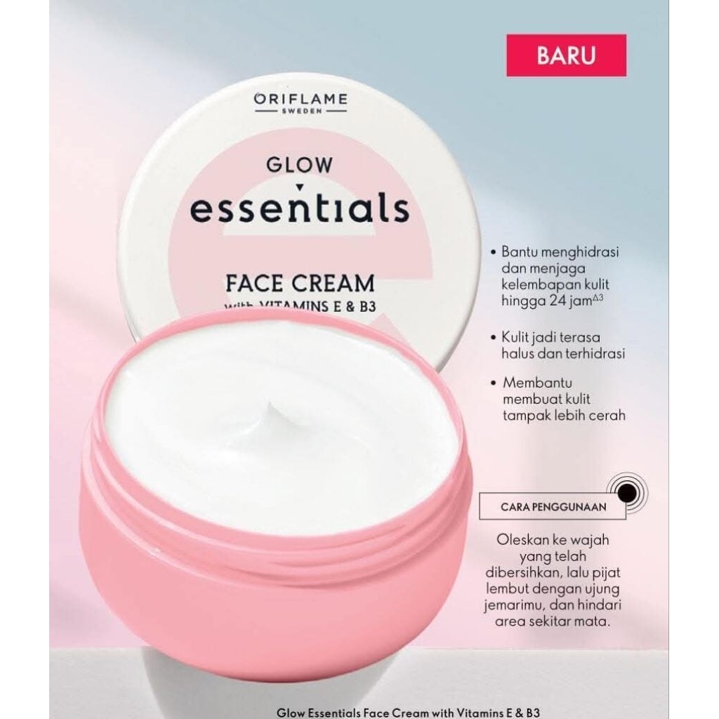 43911 Glow Essentials Face Cream CEPUK