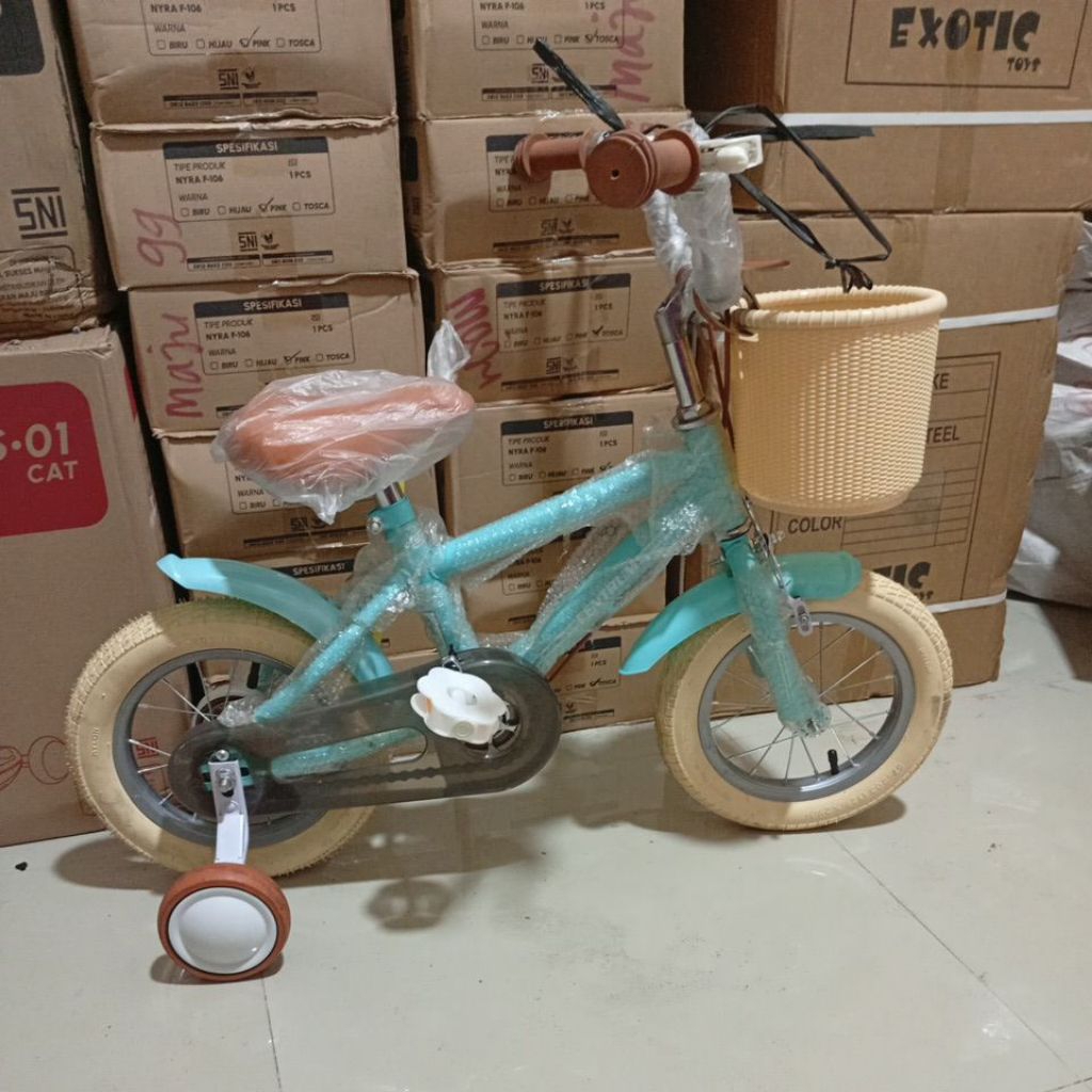 Sepeda anak 12 inch usia 2.5 tahun sampai 5 tahun