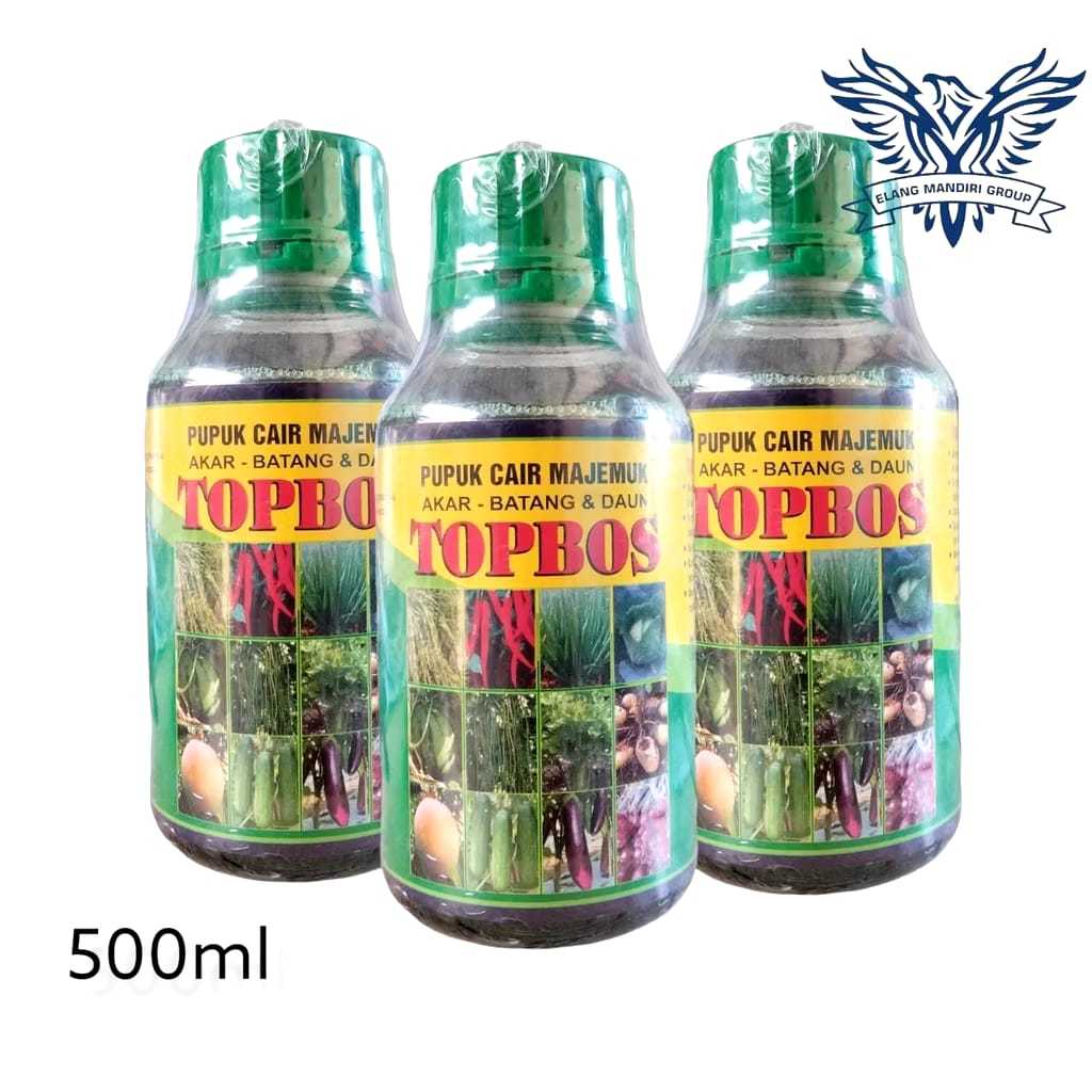 Topbos 500ml Pupuk Cair Daun Akar Pada Tanaman