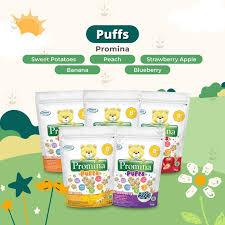 PROMINA PUFF SNACK BAYI 15 gr - Cemilan Bayi Usia 8 Bulan Keatas - Snack Bayi Puffs
