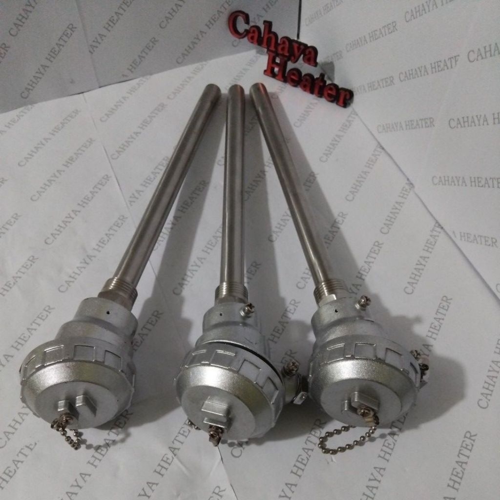 Thermocouple type K drat 1/2 diameter: 16mm x 210 mm