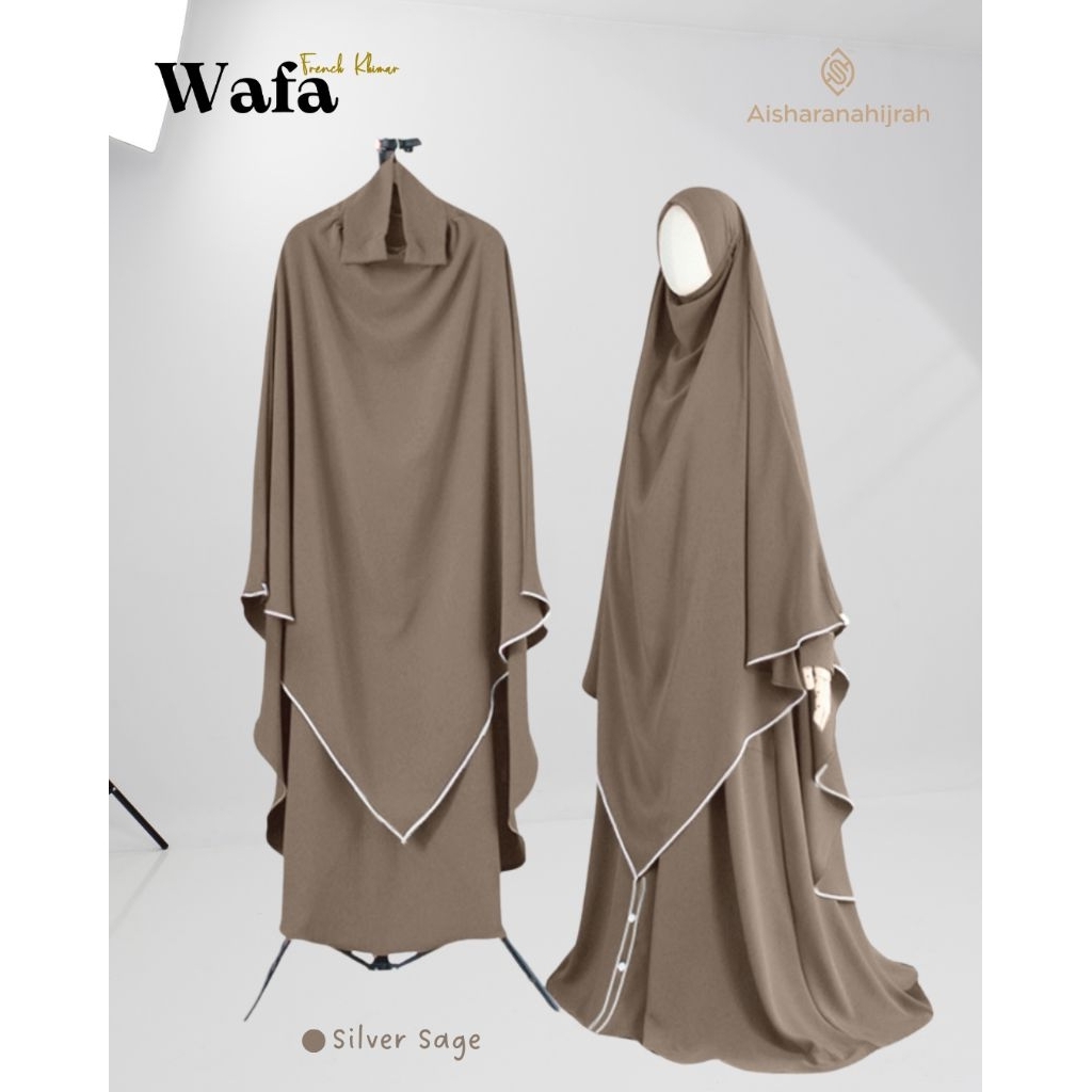 FRENCH KHIMAR (FK) WAFA / FK Haji Umroh / FK Softpad / FK Instan (Fortaleza) (250705)