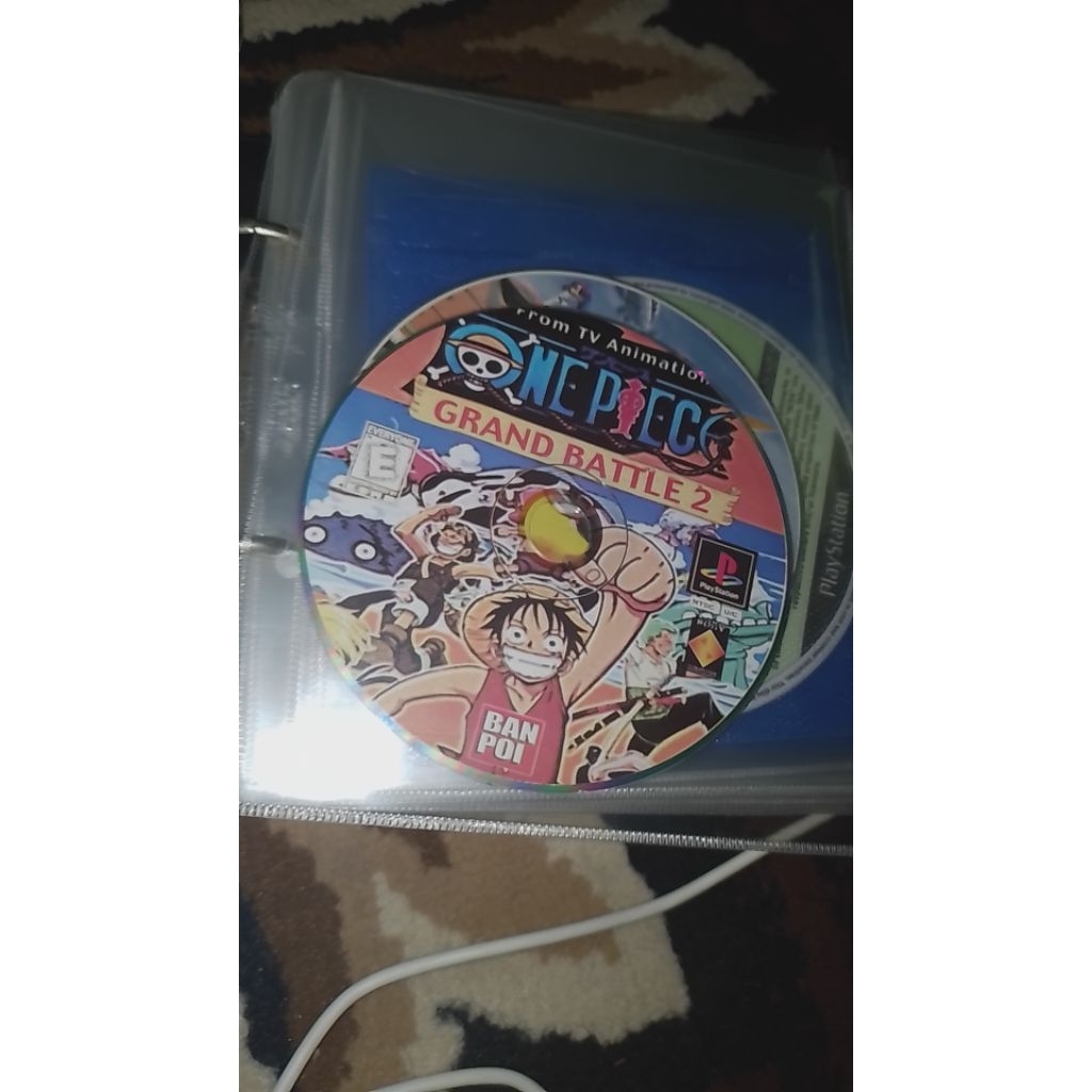kaset copab ps1 one piece grand battle 2 dan chocobo racing