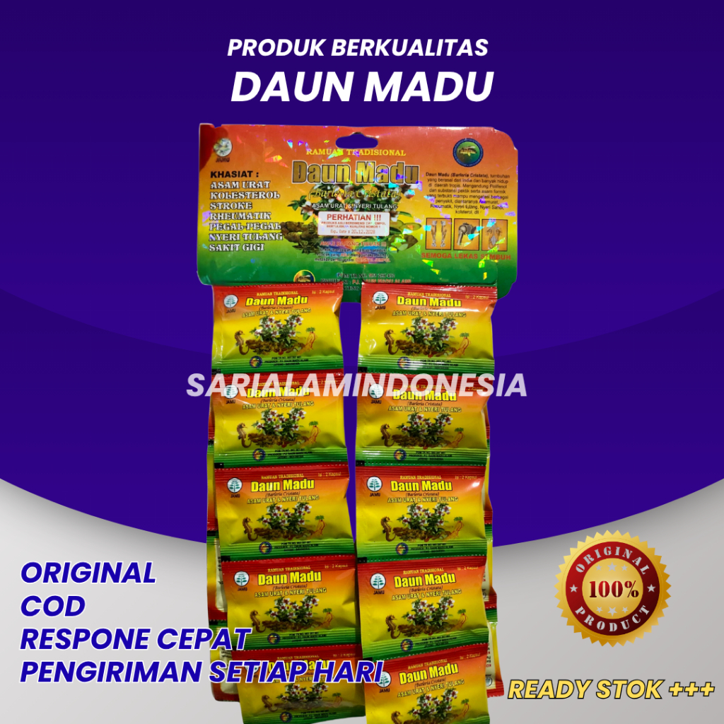 

DAUN MADU KAPSUL ORIGINAL