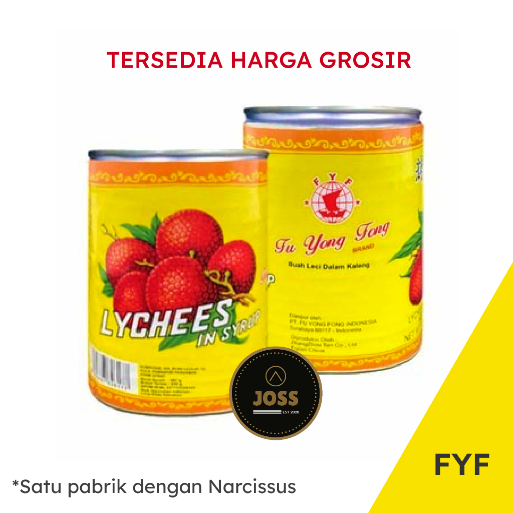 

[INSTAN] Leci Kaleng FYF / Buah Leci Lychee 567gr