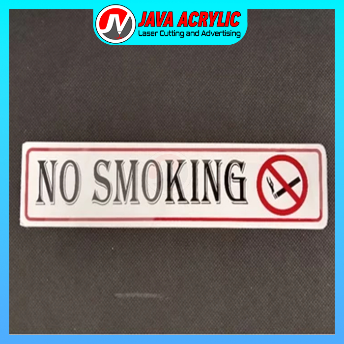 

Sign Board Pintu / Sign Board No Smoking / Sign label 20cm x 5cm