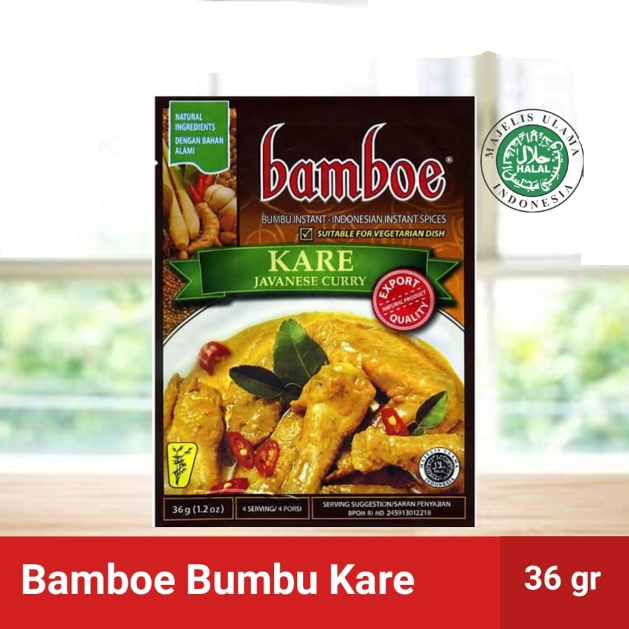 

Bamboe Kare 36g Bumbu Kalio