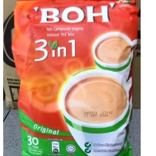 

BOH MILK TEA 3IN1 30 sachet
