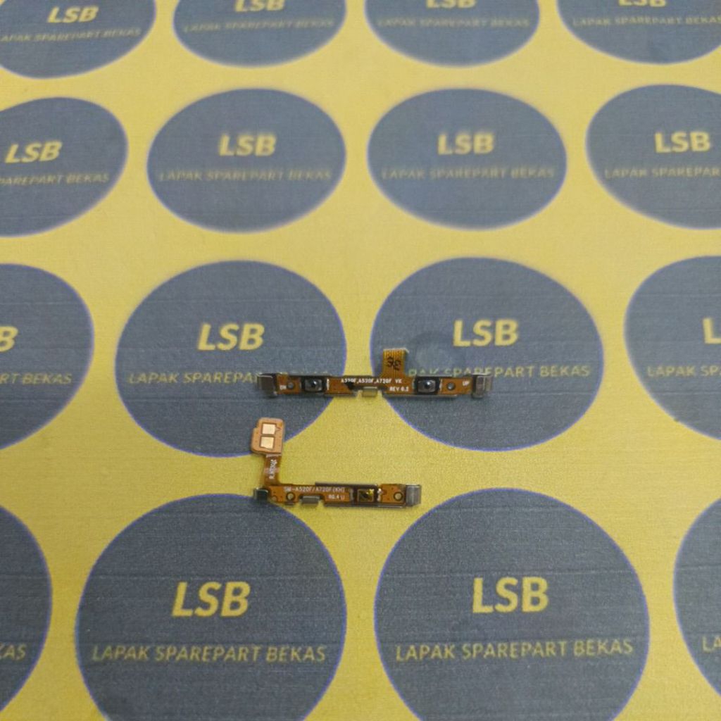 FLEXIBLE POWER ON OFF SAMSUNG A7 2017 A710 ORIGINAL BEKAS