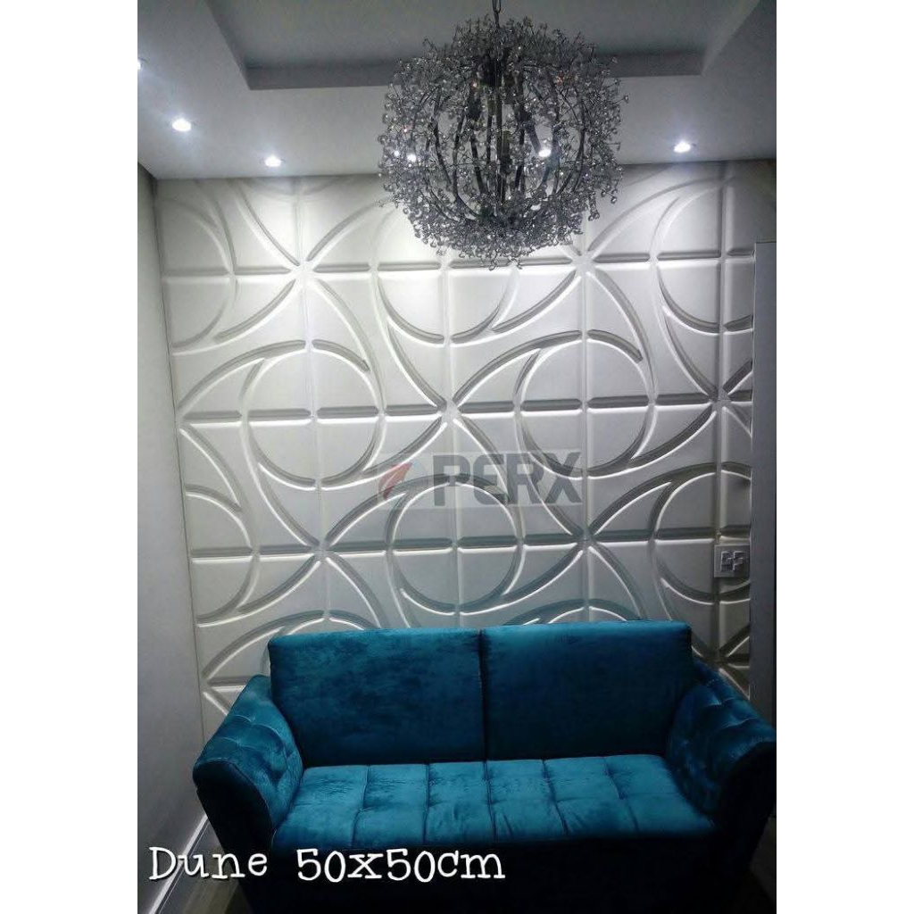 wall panel walpaper dinding beton 3d 50x50