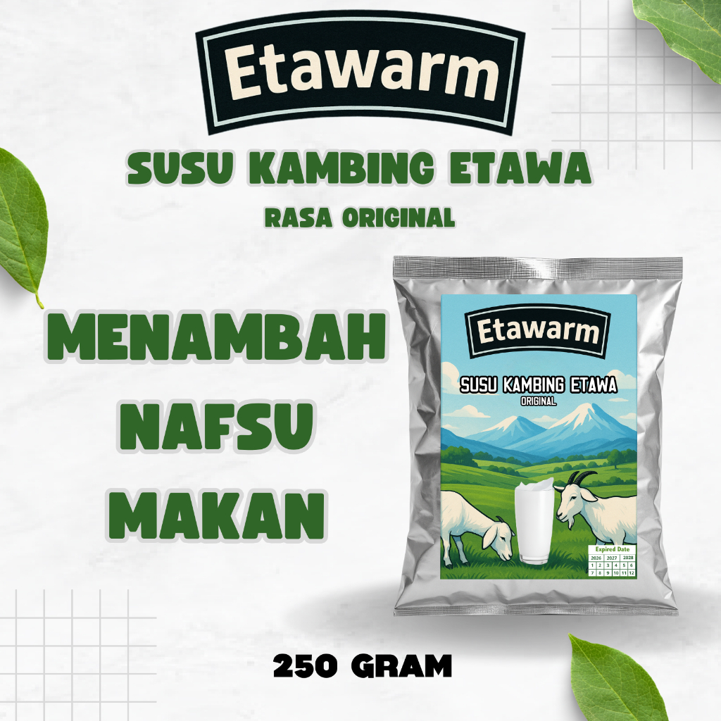 

ETAWARM - Susu Kambing Etawa Asli Original Penambah Nafsu Makan